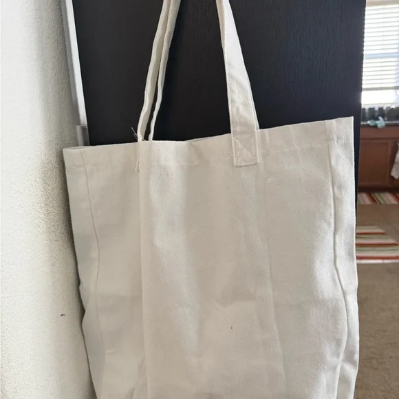 Marithe Francois Girbaud Paris Canvas Tote Bag NWT With Logo - Picture 3 of 5